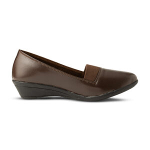 Brown Formal Slip-On Loafers