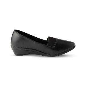 Black Formal Slip-On Loafers