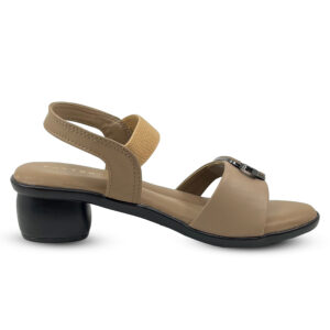 DECORATIVE BUCKLE CHIKKU SANDALS